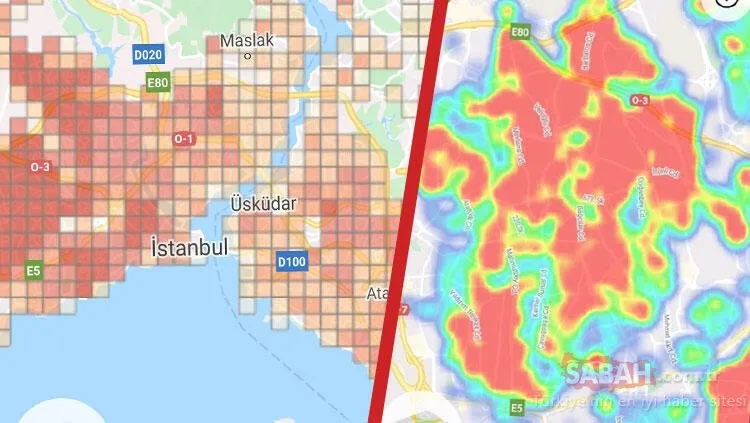Son dakika: Koronavirüs haritasında dikkat çeken detay! İstanbul’da o ilçeler...