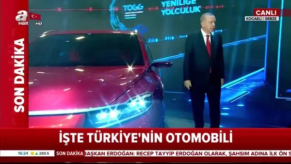 İşte Cumhurbaşkanı Erdoğan'ın tanıttığı yerli ve milli otomobillerimiz...
