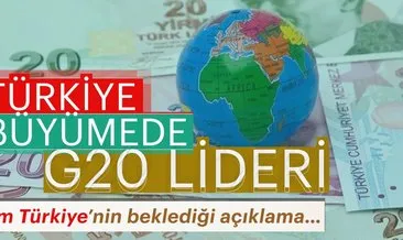 Son dakika: Türkiye büyümede G-20 lideri