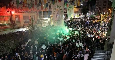 HDP’nin seçim bürosu açılışında büyük skandal! Polis provokasyona geçit vermedi