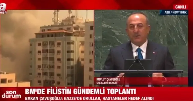 Bakan Çavuşoğlu: Batı Şeria ve Gazze'de yaşananların tek sorumlusu İsrail'dir