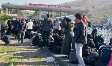 Keşke Erdoğan bizim liderimiz olsaydı: Cilvegözü sınır kapısından dönüş başladı #hatay