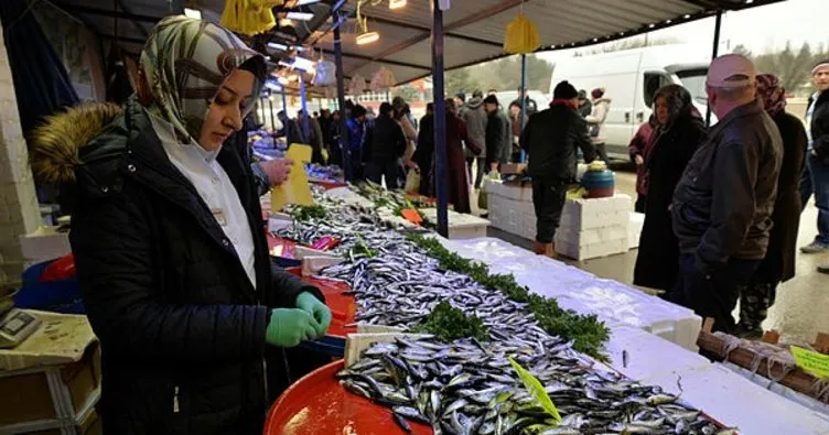 Bozüyük’te balık pazarı kontrol edildi