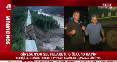 Giresun’da sel felaketinin boyutları ortaya çıkıyor: Topraktan ATM’ler ayak altında kaldı | Video