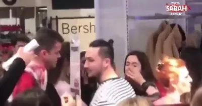 ’Efsane Cuma’ alışverişinde kavga çıktı