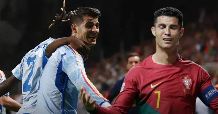 Matadorlar son anlarda Cristiano Ronaldo’yu yıktı! İspanya finallere yükseldi