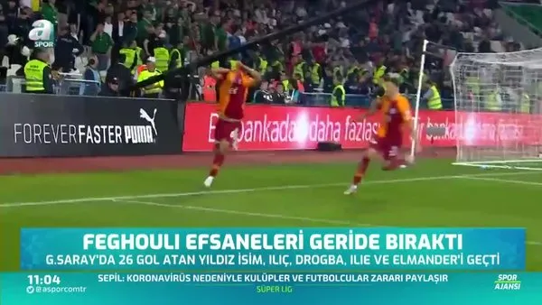 Sofiane Feghouli efsaneleri geride bıraktı