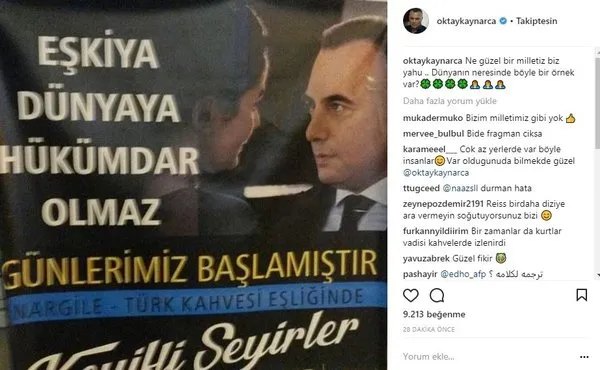 Ünlülerin Instagram paylaşımları (20.01.2018)