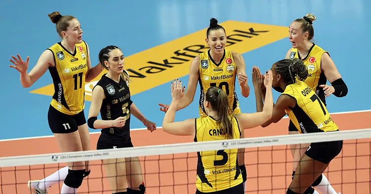 Şampiyonlar Ligi’nde VakıfBank, Fenerbahçe Opet’i mağlup etti!