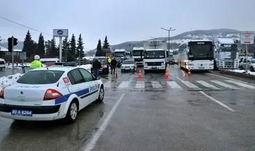 TAG otoyolu ulaşıma kapatıldı