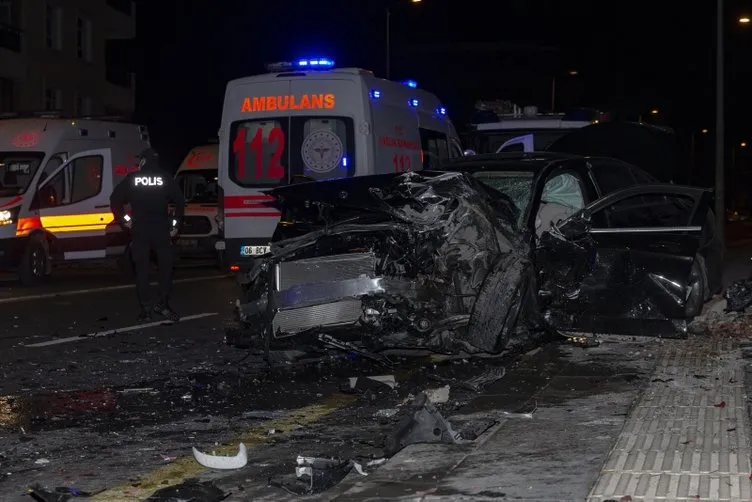 Ankara’da korkunç bir kaza meydana geldi: Ortalık savaş alanına döndü