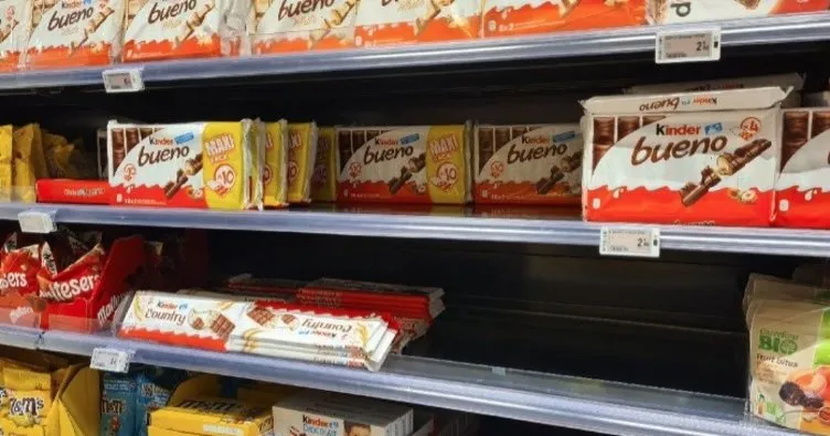 Salmonella krizi geçti mi? Ferrero çikolataları yeniden raflarda, ancak hastalık saçan o ürün yok