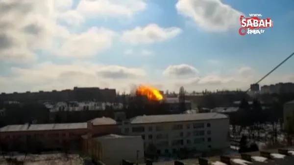 Rusya, Kramatorsk'ta kamu binası ve sivil yerleşimleri vurdu: 2 ölü, 6 yaralı | Video