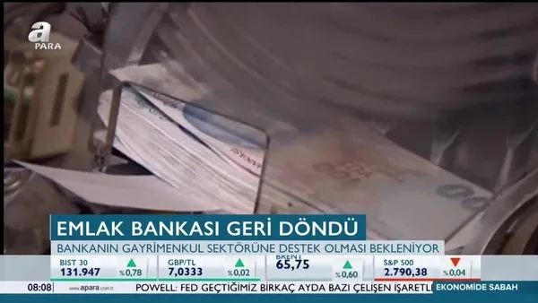 Türkiye Emlak Bankası geri döndü... Bankanın gayrimenkul sektörüne destek olması bekleniyor!