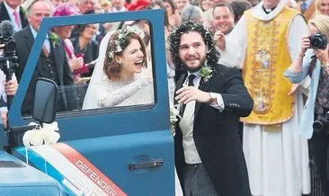 ‘Jon Snow’un romantik düğünü
