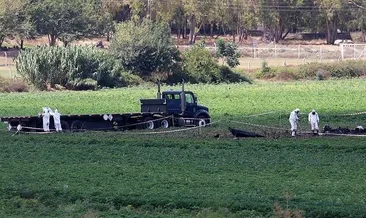 ABD’ye ait düşen İHA’nın enkazı kaldırılıyor