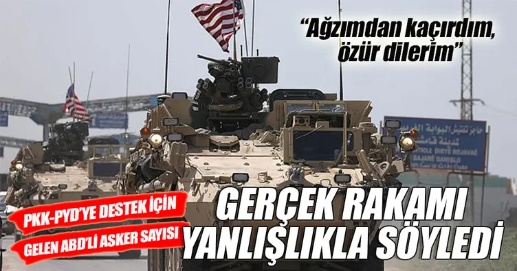 ABD’li komutan ağzından kaçırdı