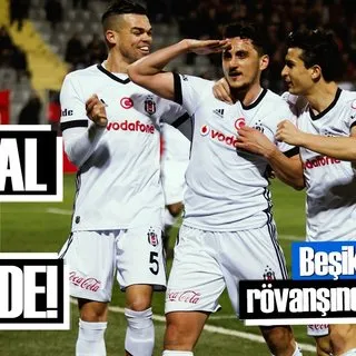 Ziraat Türkiye Kupası'nda Beşiktaş yarı finalde!
