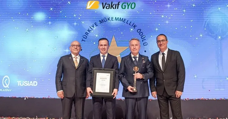 Vakıf GYO, Türkiye Mükemmellik Büyük Ödülü’nün sahibi oldu