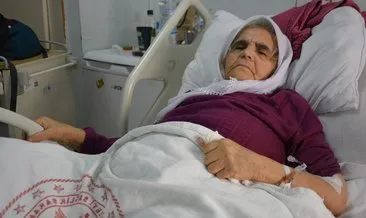Enkazdan çıkarılan Sabriye nine: Kimsem yok, ailem yıllar önce öldü