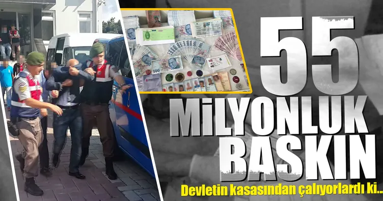 Sahtecilere 55 milyonluk darbe!