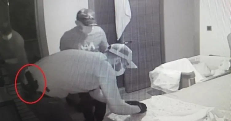Eve giren hırsızlar bebek kamerasından belirlendi, şebeke çökertildi