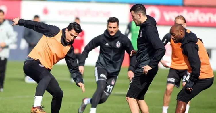 Beşiktaş, Trabzonspor maçı hazırlıklarına başladı