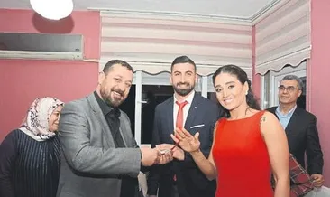 Sporcuların aşkı taçlandı