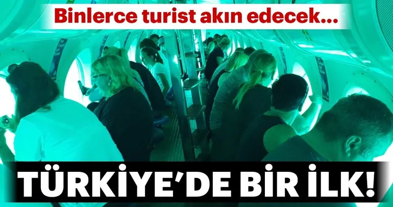 Türkiye’de bir ilk! Binlerce turist akın edecek...