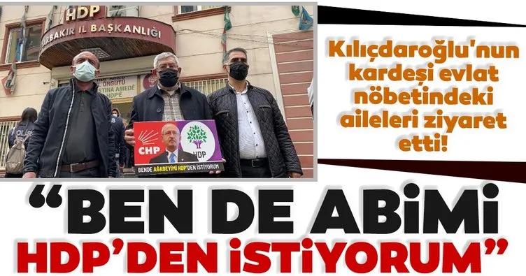 Kılıçdaroğlu’nun kardeşi Diyarbakır annelerini ziyaret etti! ’Ben de abimi HDP’den istiyorum’