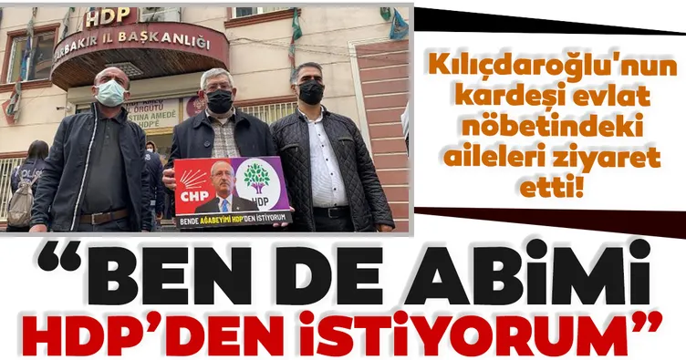 Kılıçdaroğlu’nun kardeşi Diyarbakır annelerini ziyaret etti! 'Ben de abimi HDP'den istiyorum'