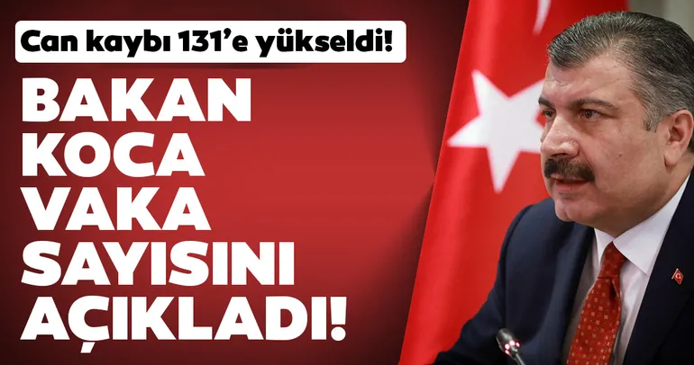 Son dakika: Türkiye'deki yeni corona virüs vakaları açıklandı! İşte corona virüste güncel durum!