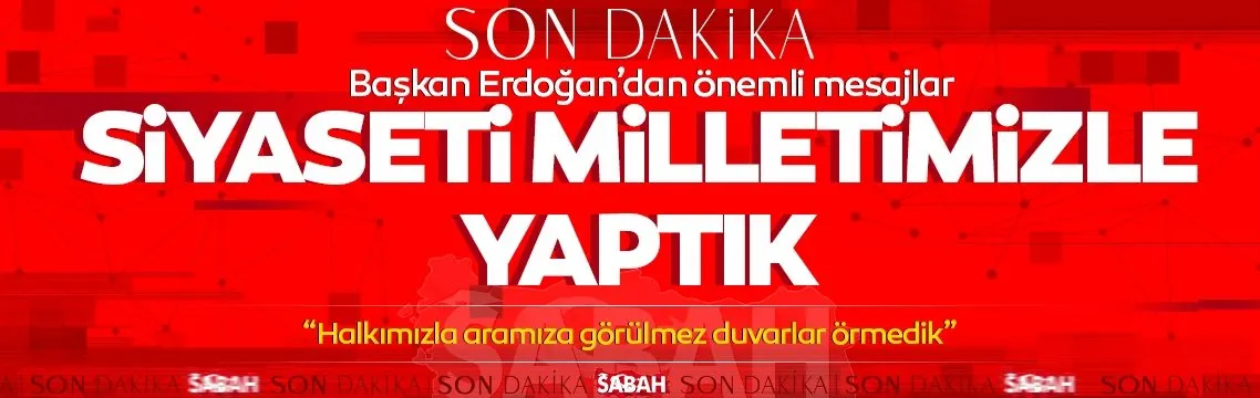 AK Parti Kızılcahamam Kampı! Başkan Erdoğan’dan önemli açıklamalar