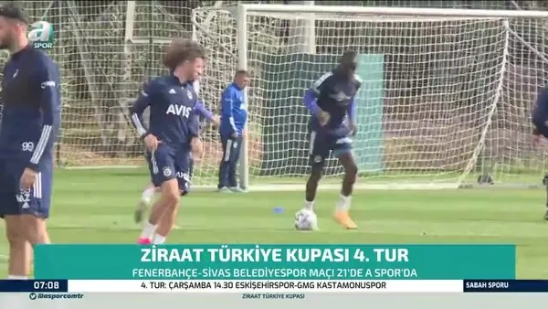 Ziraat Türkiye Kupası'ndaki Fenerbahçe-Sivas Belediyespor maçı A Spor'da