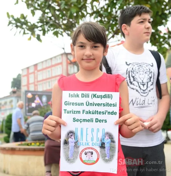 Festivale hazırlanan kuş dili tanıtıldı