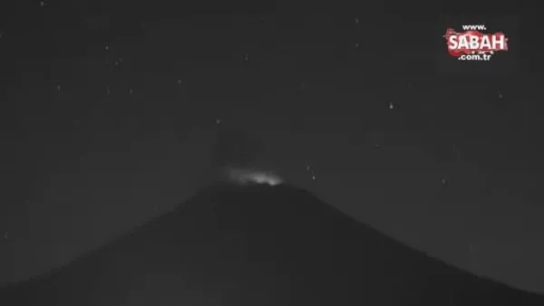 Meksika'daki Popocatepetl Yanardağı'nda yeni patlama | Video