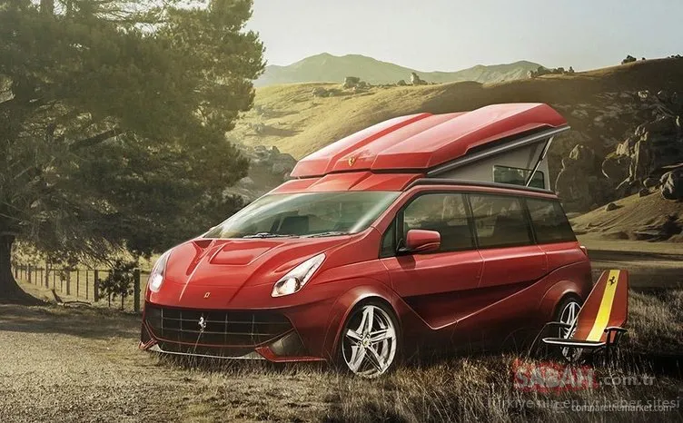 Ferrari karavan üretirse!