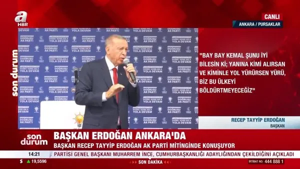 Son Dakika: Başkan Erdoğan'dan Ankara'da önemli açıklamalar | Video