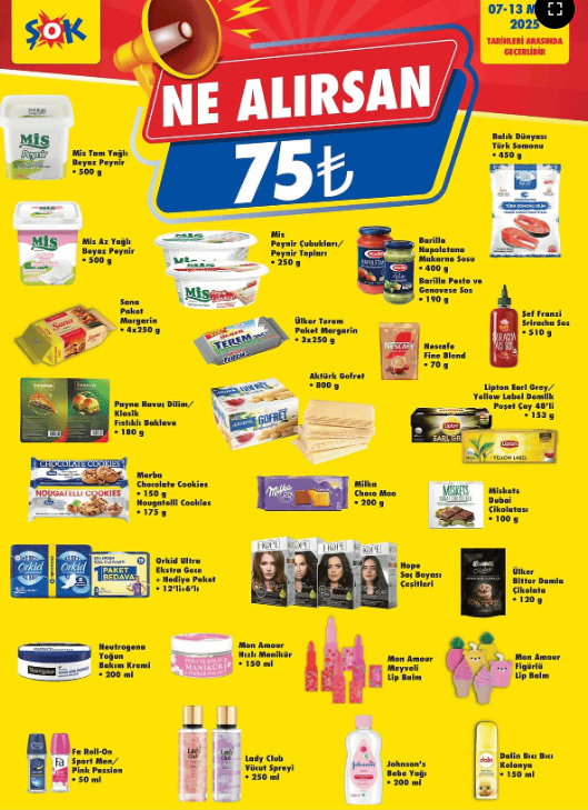 İNDİRİMLİ ÜRÜNLER! ŞOK AKTÜEL KATALOG 10 - 13 Mayıs 2025: Bu hafta ŞOK markette neler var?