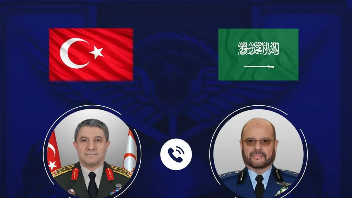 Genelkurmay Başkanı, Suudi Arabistanlı mevkidaşı ile görüştü!