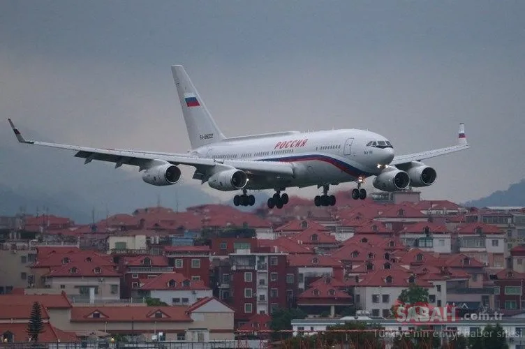 Uçan Kremlin'in içi görüntülendi! Putin'in altın tuvaletli lüks uçağı