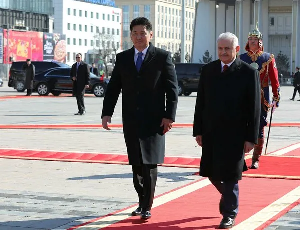 Başbakan Binali Yıldırım'ın Moğolistan ziyaretinden yansıyan kareleri