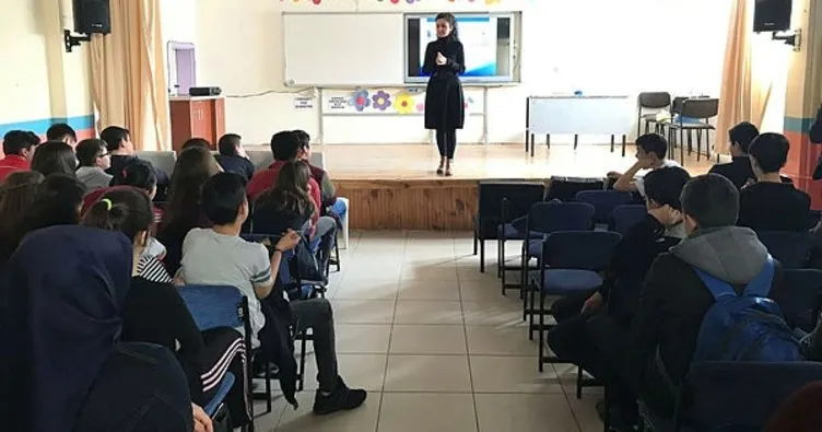 Tokat’ta köy okulu öğrencilerine obezite semineri