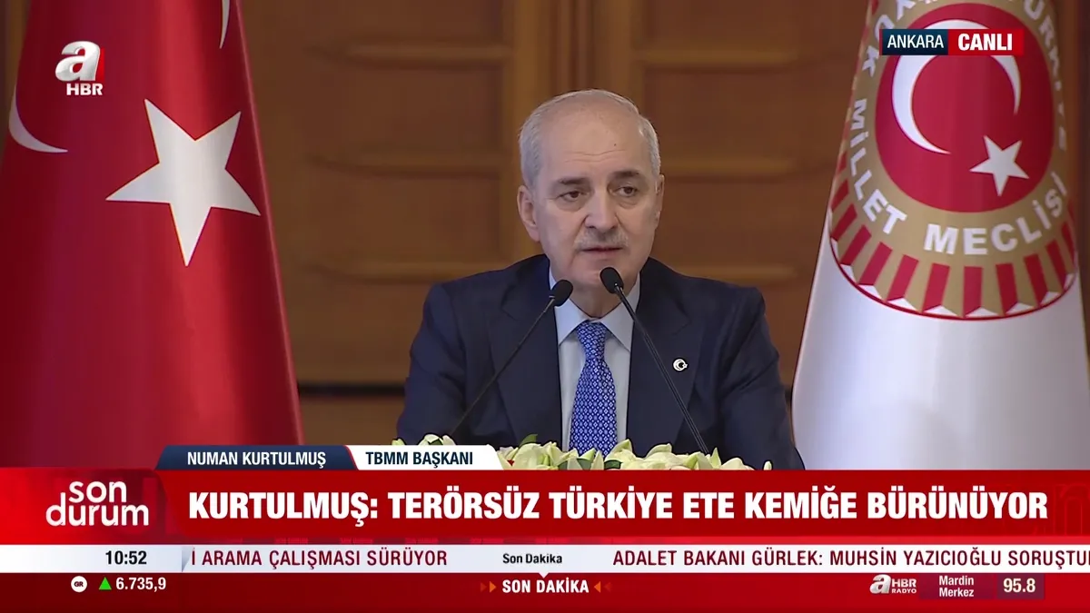 SON DAKİKA | Kurtulmuş'tan Terörsüz Türkiye açıklaması! | Video