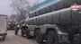 Moskova'da S-400 taşıyan araçlar zincirleme trafik kazasına karıştı | Video