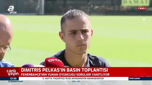 Dimitrios Pelkas: Türkiye Ligi Yunanistan Ligi'nden daha iyi