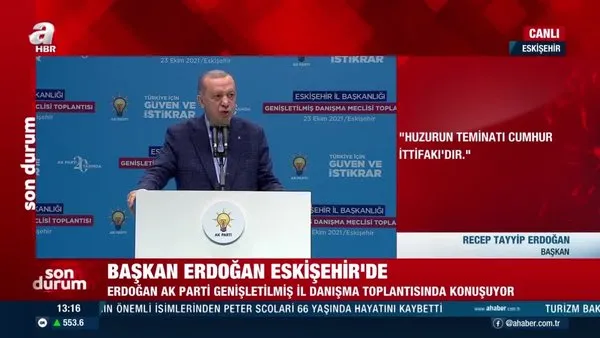Başkan Erdoğan: Sakın ha bu oyunlara gelmeyin! Bunların hiçbirisi sizin kılınıza dokunamaz