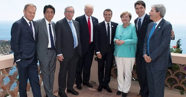 G7’ye Trump damgası: 6’ya karşı 1