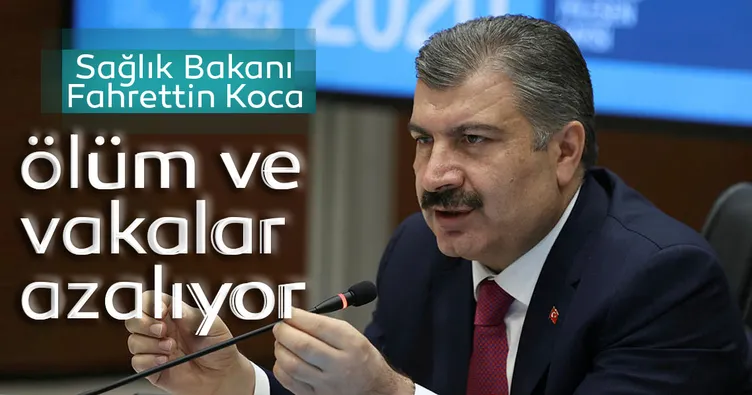 Ölüm ve vaka sayısı azalıyor