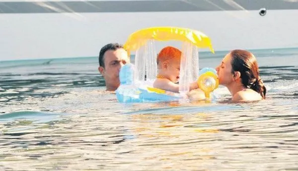 Sandallar'ın deniz keyfi